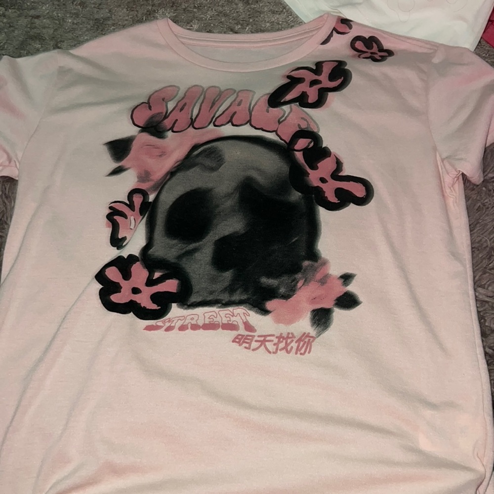 Pink y2k T-shirt